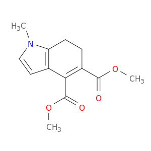 1H-Indole-4,5-dicarboxylic acid, 6,7-dihydro-1-methyl-, dimethyl ester