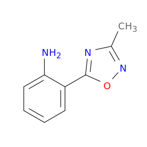 2-(3-甲基-1,2,4-氧杂二唑-5-基)苯胺