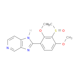 1H-Imidazo[4,5-c]pyridine, 2-[2,4-dimethoxy-3-(methylsulfinyl)phenyl]-