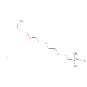 Ethanaminium, 2-[2-(2-butoxyethoxy)ethoxy]-N,N,N-trimethyl-, iodide