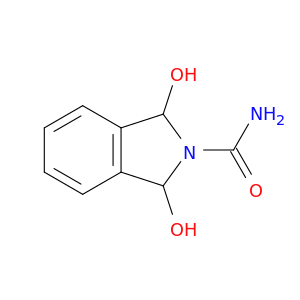 2H-Isoindole-2-carboxamide, 1,3-dihydro-1,3-dihydroxy-