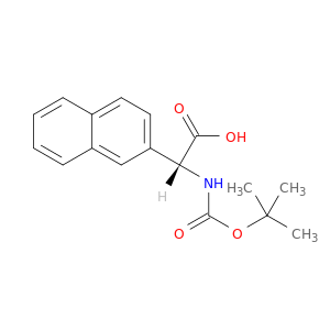 (αr)-α-[[(1,1-二甲基氧基)羰基]氨基]-2-萘酸酸