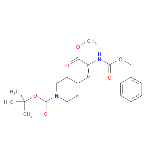 1-Boc-4-(2-Cbz-Amino-2-methoxycarbonyl-vinyl) piperidine