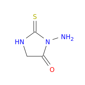 4-Imidazolidinone, 3-amino-2-thioxo-