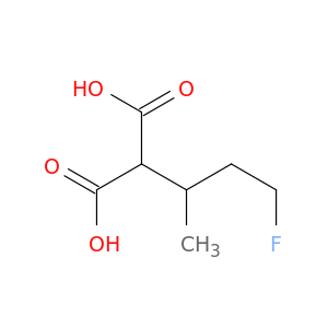 Propanedioic acid, 2-(3-fluoro-1-methylpropyl)-