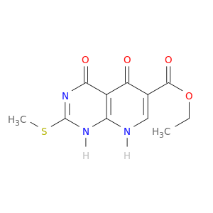 ethyl 2-(methylsulfanyl)-4,5-dioxo-1,4,5,8-tetrahydropyrido[2,3-d]pyrimidine-6-carboxylate