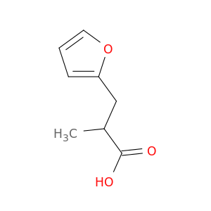 2-Furanpropanoicacid, a-methyl-