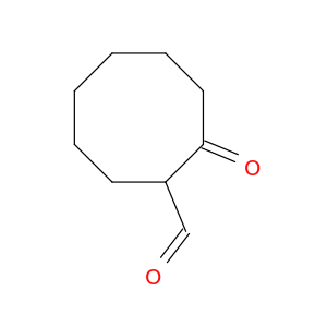 Cyclooctanecarboxaldehyde, 2-oxo-