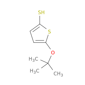 Thiophene-2-thiol,5-(1,1-dimethylethoxy)-
