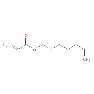 2-Propenoic acid, (pentylthio)methyl ester