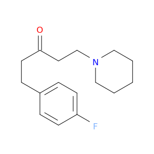 3-Pentanone, 1-(4-fluorophenyl)-5-(1-piperidinyl)-
