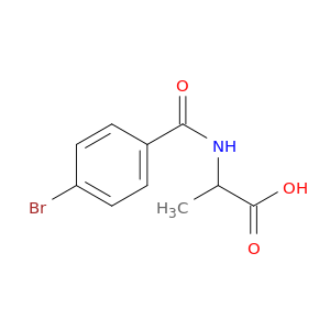 2-[(4-Bromophenyl)formamido]propanoic Acid
