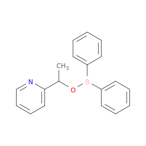 Borinic acid, diphenyl-, 1-(2-pyridinyl)ethyl ester