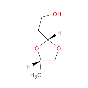 1,3-Dioxolane-2-ethanol, 4-methyl-, cis-