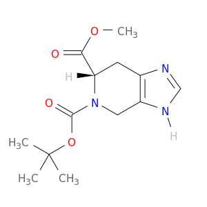 5-tert-butyl 6-methyl (6S)-3H,4H,6H,7H-imidazo[4,5-c]pyridine-5,6-dicarboxylate