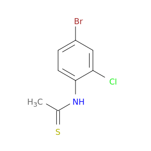 Ethanethioamide, N-(4-bromo-2-chlorophenyl)-