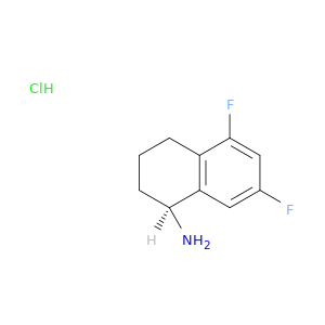 (1S)-5,7-Difluoro-1,2,3,4-tetrahydronaphthalen-1-amine hydrochloride