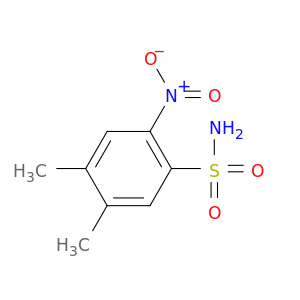 Benzenesulfonamide, 4,5-dimethyl-2-nitro-