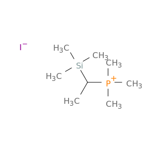 Phosphonium, trimethyl[1-(trimethylsilyl)ethyl]-, iodide