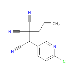 4-Pentene-1,2,2-tricarbonitrile, 1-(6-chloro-3-pyridinyl)-