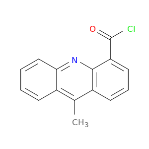 4-Acridinecarbonyl chloride, 9-methyl-