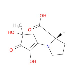 L-Proline, 1-(2,4-dihydroxy-4-methyl-3-oxo-1-cyclopenten-1-yl)-