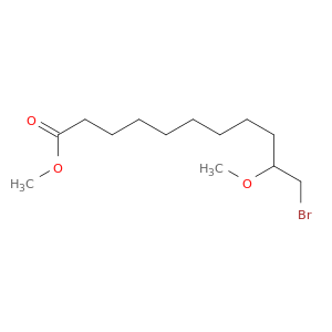 Undecanoic acid, 11-bromo-10-methoxy-, methyl ester