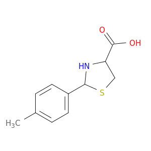 2-(4-甲苯基)噻唑烷-4-羧酸