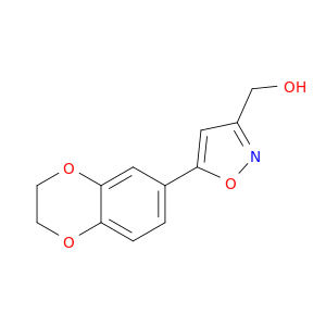 (5-(2,3-Dihydro-1,4-benzodioxin-6-yl)-3-isoxazolyl)methanol