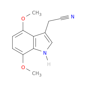 1H-Indole-3-acetonitrile,4,7-dimethoxy-