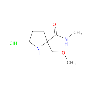 2-(Methoxymethyl)-N-methylpyrrolidine-2-carboxamide hydrochloride