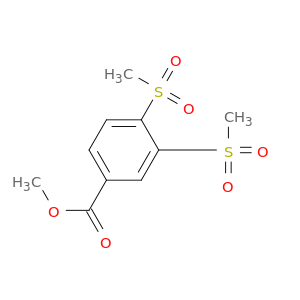 苯甲酸,3,4-双(甲基磺酰基)-,甲酯