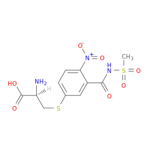 L-Cysteine, S-[3-[[(methylsulfonyl)amino]carbonyl]-4-nitrophenyl]-