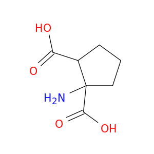 1-aminocyclopentane-1,2-dicarboxylic acid