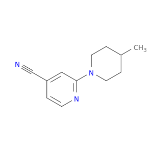 2-(4-Methylpiperidin-1-yl)isonicotinonitrile