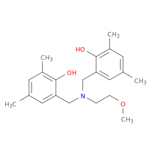 Phenol, 2,2'-[[(2-methoxyethyl)imino]bis(methylene)]bis[4,6-dimethyl-