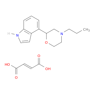 1H-Indole, 4-(4-propyl-2-morpholinyl)-, (2E)-2-butenedioate (1:1)