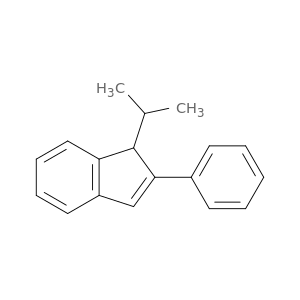 1H-Indene, 1-(1-methylethyl)-2-phenyl-