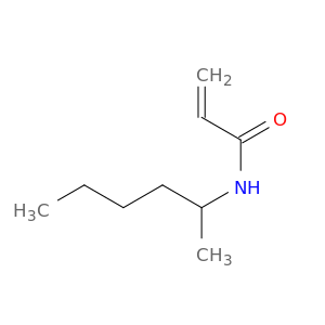 2-Propenamide, N-(1-methylpentyl)-