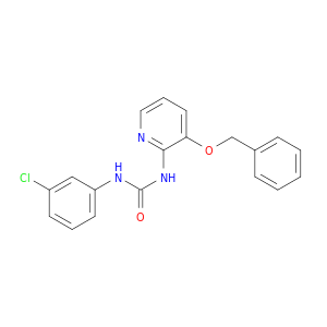 Urea, N-(3-chlorophenyl)-N'-[3-(phenylmethoxy)-2-pyridinyl]-