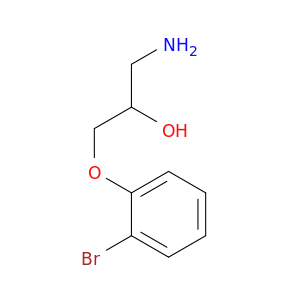 1-Amino-3-(2-bromophenoxy)propan-2-ol