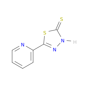 1,3,4-Thiadiazole-2(3H)-thione, 5-(2-pyridinyl)-