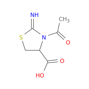 4-Thiazolidinecarboxylicacid, 3-acetyl-2-imino-