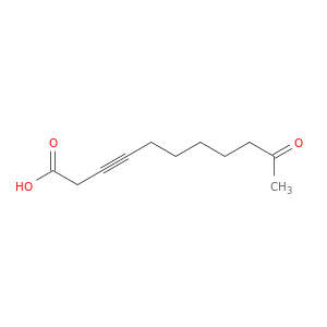 3-Undecynoic acid, 10-oxo-