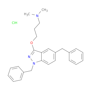 3-((1,5-二苄基-1H-吲唑-3-基)氧基)-N,N-二甲基-1-丙胺