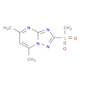 [1,2,4]Triazolo[1,5-a]pyrimidine, 5,7-dimethyl-2-(methylsulfonyl)-