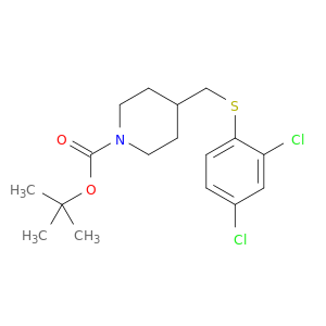 4-(2,4-二氯-苯基硫基甲基)-哌啶-1-羧酸叔丁酯