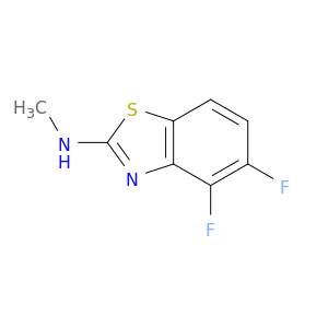 2-Benzothiazolamine, 4,5-difluoro-N-methyl-