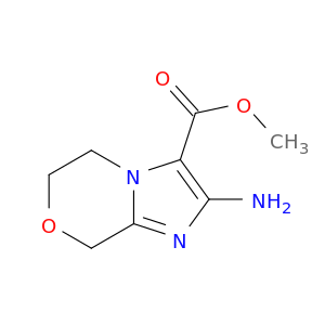 methyl 2-amino-5H,6H,8H-imidazo[2,1-c][1,4]oxazine-3-carboxylate