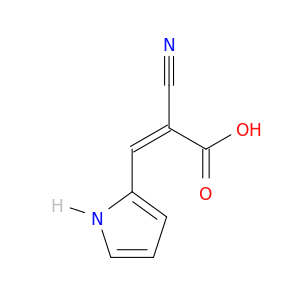 2-Cyano-3-(1H-pyrrol-2-yl)acrylic acid
